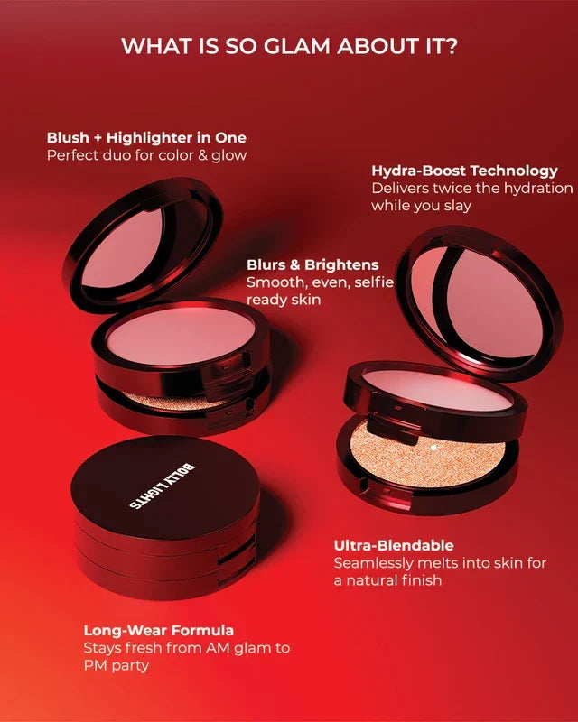 Bolly Lights Insta-Glam Flush & Blush Duo