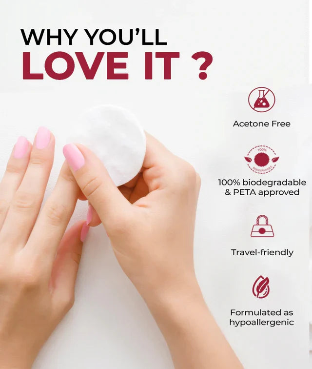 ON THE GO NAIL LACQUER REMOVER WIPES