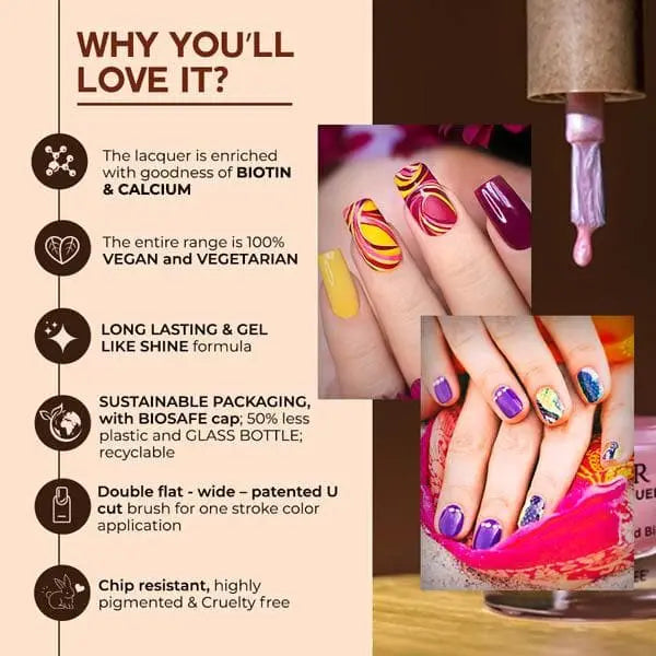 Colorbar Vegan Nail Lacquer