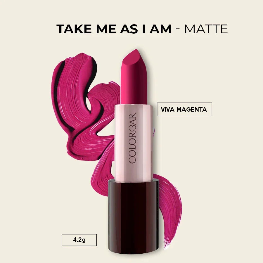 TAKE ME AS I AM VEGAN MATTE  LIPSTICK