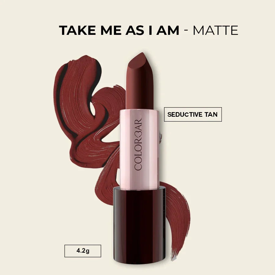 TAKE ME AS I AM VEGAN MATTE  LIPSTICK
