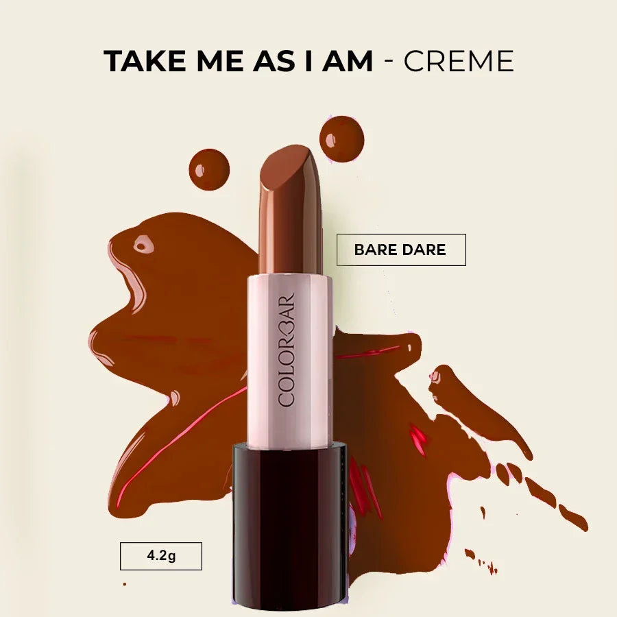 TAKE ME AS I AM VEGAN CRÈME  LIPSTICK