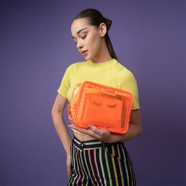 LIPS & LASHES BOX POUCH (SET OF TWO)