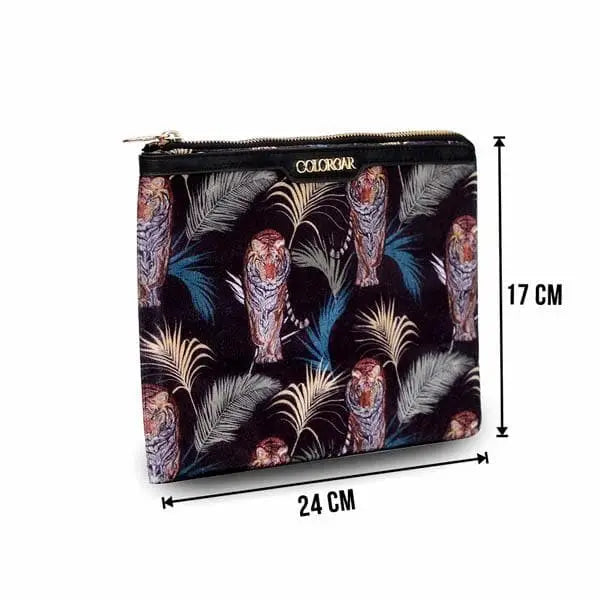 Safari Small Flat Pouch - Multi